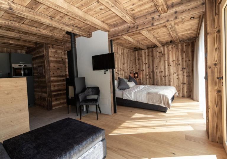 Chalet Tschogerhof Tiers Am Rosengarten Dolomiten Exteriör bild