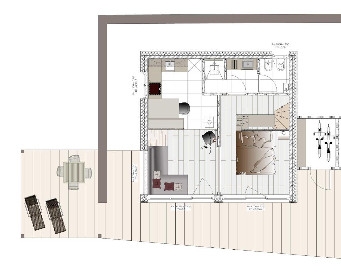 Chalet Tschogerhof Tiers Am Rosengarten Dolomiten Exteriör bild